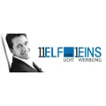 Logo 11punkt1 Licht Werbung