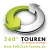 Logo 360° TOUREN Fotografie, Webdesign und Baustellen Webcam Lösungen