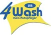 Logo 4wash - mein Autopfleger Textile Autowaschstraße