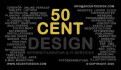 Logo 50 Cent Design - Internetagentur & IT-Services Internetagentur