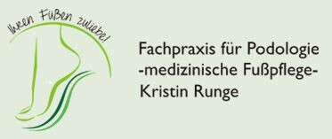 Logo von Fachpraxis für Podologie - med. Fußpflege - Frau Kristin Runge