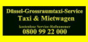Bild: DGS Düssel-Großraumtaxi Service GmbH in Düsseldorf