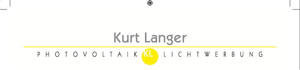 Kurt Langer in Passau - Logo