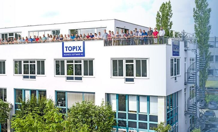 TOPIX Business Software AG in Riemerling Gemeinde Hohenbrunn - Logo