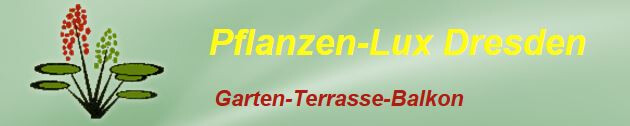 Pflanzen-Lux Dresden, Sigurd Lux in Dresden - Logo