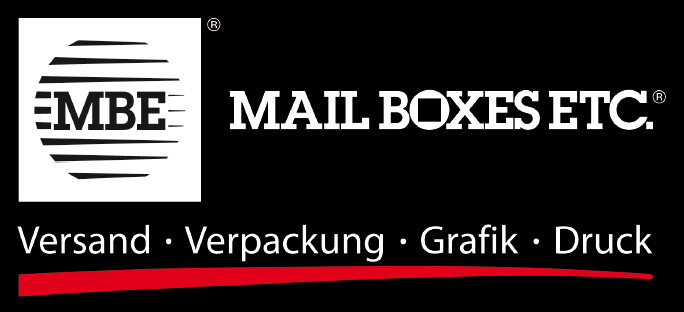 Logo von Mail Boxes Etc. offizieller UPS Kooperationspartner