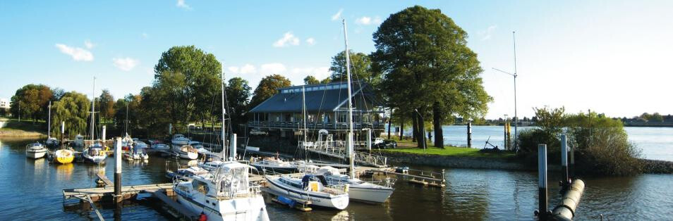 Bootshaus Blumenthal Restaurant mit Weserblick in Bremen - Logo