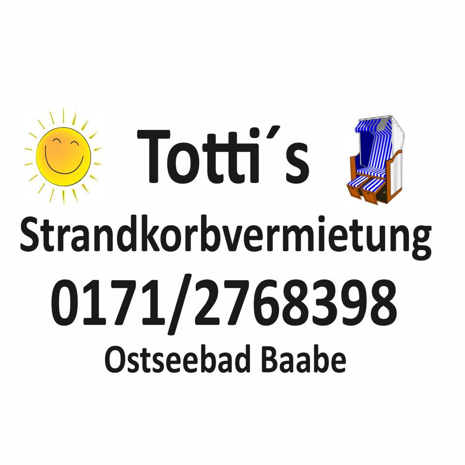 Totti's Strandkorbvermietung in Sellin Ostseebad - Logo