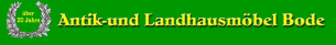 Firmenlogo: Antik- und Landhausmöbel Bode
