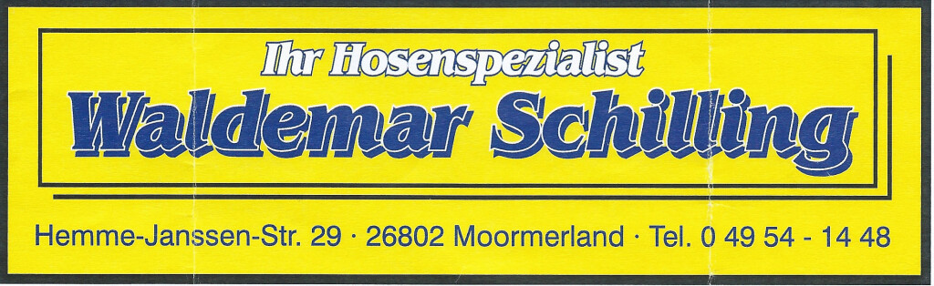 Ihr Hosenspezialist in Moormerland - Logo