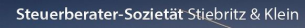 Firmenlogo: Steuerberater-Sozietät Stiebritz & Klein