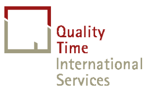 Firmenlogo: Quality Time International Services