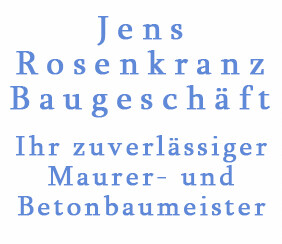Logo von Jens Rosenkranz Baugeschäft