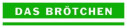 Logo Das Brötchen