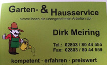 Dirk Meiring Garten- und Hausservice Gärtner