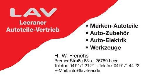 LAV Leeraner Autoteile Vertrieb in Leer in Ostfriesland - Logo