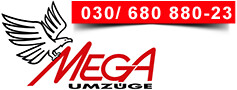 Mega Umzüge, Mehmet Akdeniz in Berlin - Logo