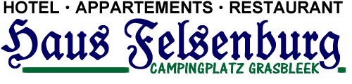 Haus Felsenburg - Campingplatz Grasbleek in Schönberg in Holstein - Logo