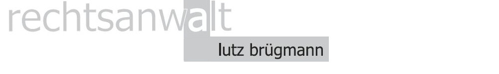 Rechtsanwalt Lutz Brügmann in Hannover - Logo