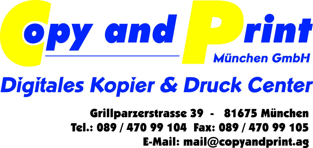 Copy and Print in München - Logo