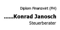 Dipl.-Finanzwirt Konrad Janosch Steuerberater