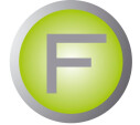 Logo STUDIO F autorisiertes Power Plate® Center