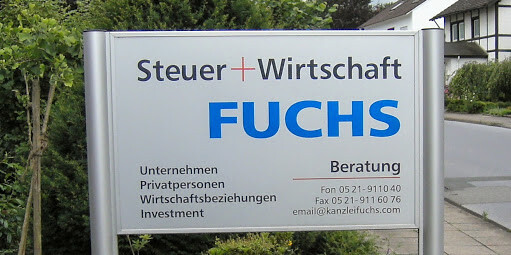 Kanzlei Fuchs Steuer- und Wirtschaftsberatung in Bielefeld - Logo