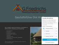 G.Friedrichs Reetdachdecker GmbH Inhaber Dirk Wulff