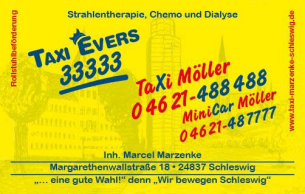 Firmenlogo: Taxi Evers & Taxi Möller aus Schleswig