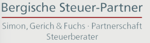Firmenlogo: Bergische Steuer-Partner Simon, Gerich und Fuchs Steuerberater Partnerschaftsgesellschaft