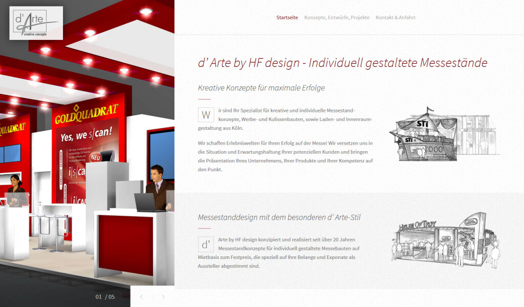 d'Arte by HF design in Köln - Logo