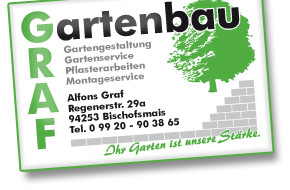 Alfons Graf Gartenbau in Bischofsmais - Logo