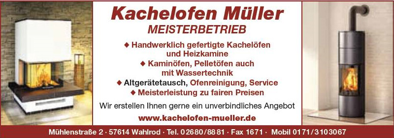 Kachelofen-Müller in Wahlrod - Logo