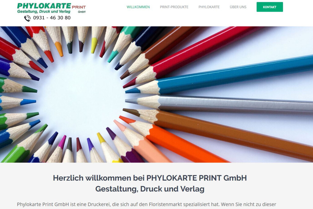 Phylokarte Print GmbH in Zell am Main - Logo