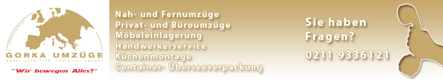 Gorka Umzüge in Düsseldorf - Logo