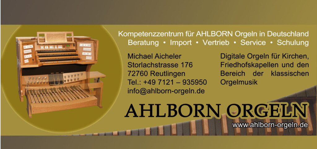 Ahlborn Orgeln Deutschland in Reutlingen - Logo
