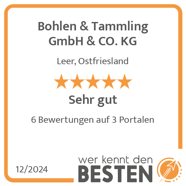 Bohlen & Tammling GmbH & CO. KG in Leer in Ostfriesland - Logo