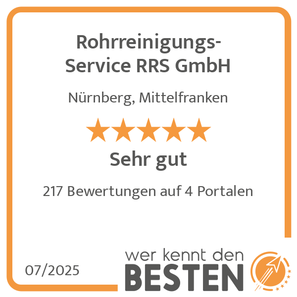 Rohrreinigungs-Service RRS GmbH in Nürnberg - Logo