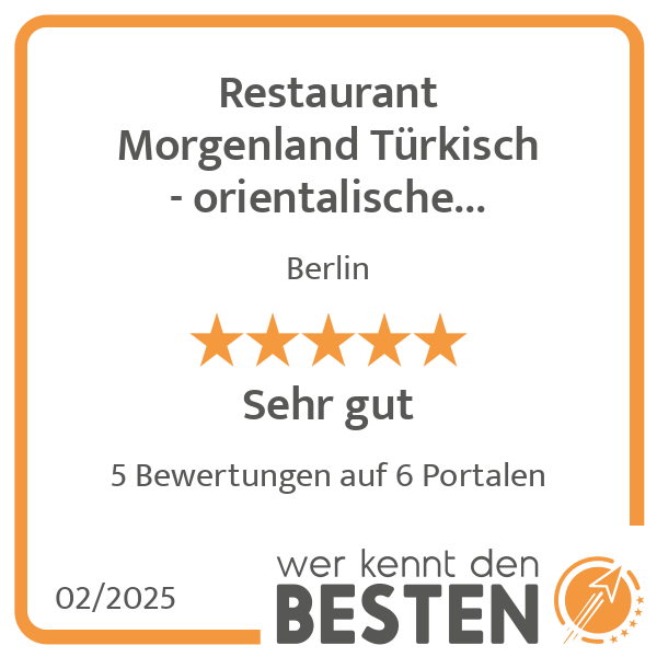 Restaurant Morgenland Türkisch - orientalische Speisen, Wein und mehr in Berlin - Logo