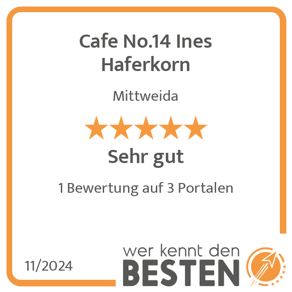 Cafe No.14 Ines Haferkorn in Mittweida - Logo