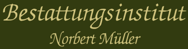 Logo von Norbert Müller Bestattungsunternehmen