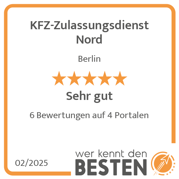 KFZ-Zulassungsdienst Nord in Berlin - Logo