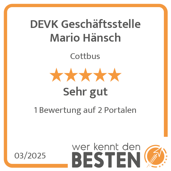 DEVK Geschäftsstelle Mario Hänsch in Cottbus - Logo