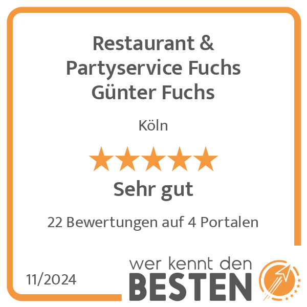 Restaurant & Partyservice Fuchs Günter Fuchs in Köln - Logo