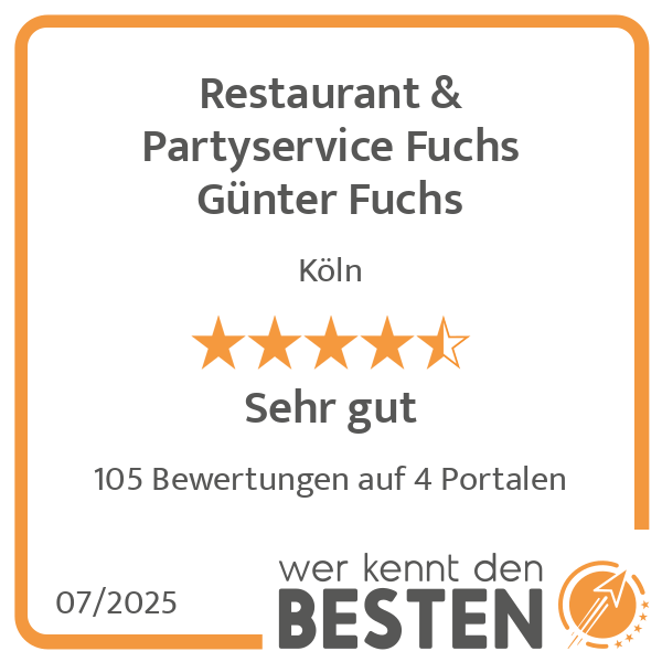 Restaurant & Partyservice Fuchs Günter Fuchs in Köln - Logo