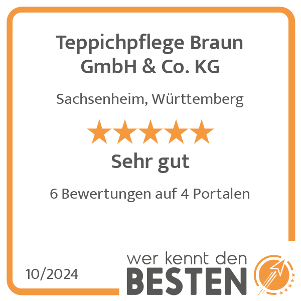 Teppichpflege Braun GmbH & Co. KG in Sachsenheim in Württemberg - Logo