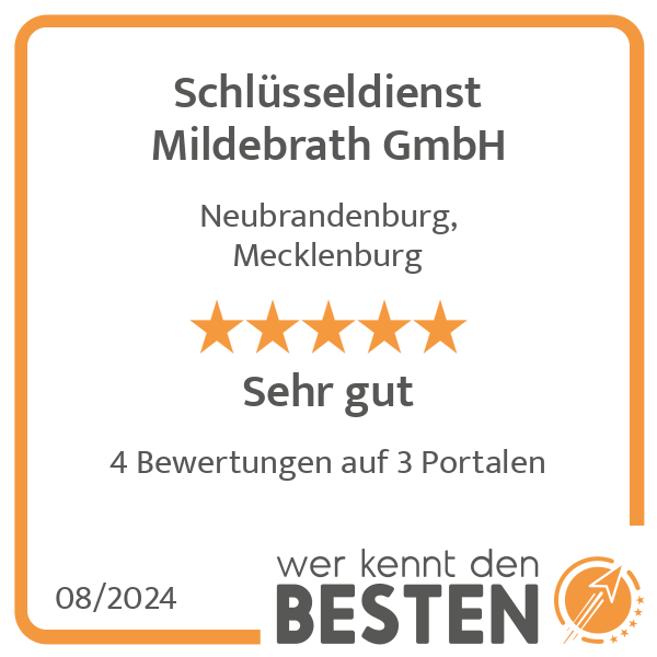 Schlüsseldienst Mildebrath GmbH in Neubrandenburg - Logo