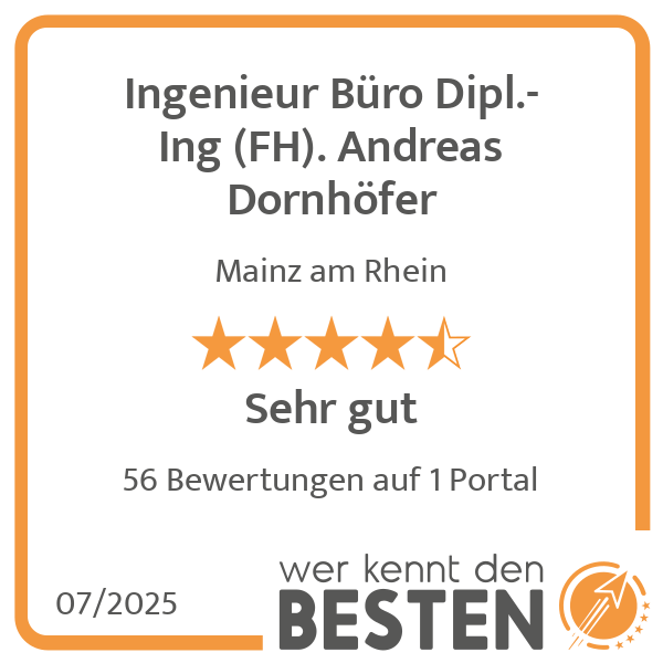 Ingenieur Büro Dipl.-Ing (FH). Andreas Dornhöfer in Mainz - Logo