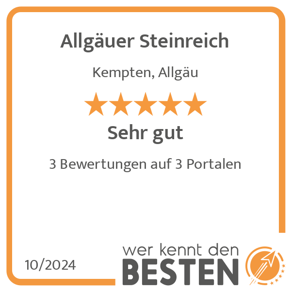 Allgäuer Steinreich in Kempten im Allgäu - Logo