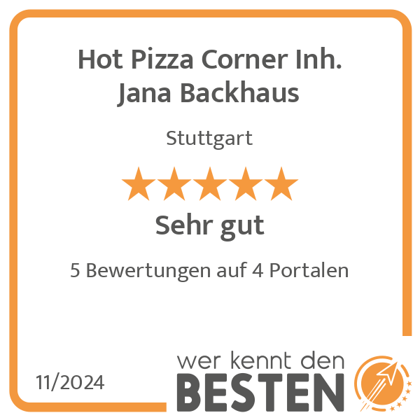 Hot Pizza Corner Inh. Jana Backhaus in Stuttgart - Logo